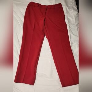 Ann Taylor Factory Bold Red Women's Dress Pants